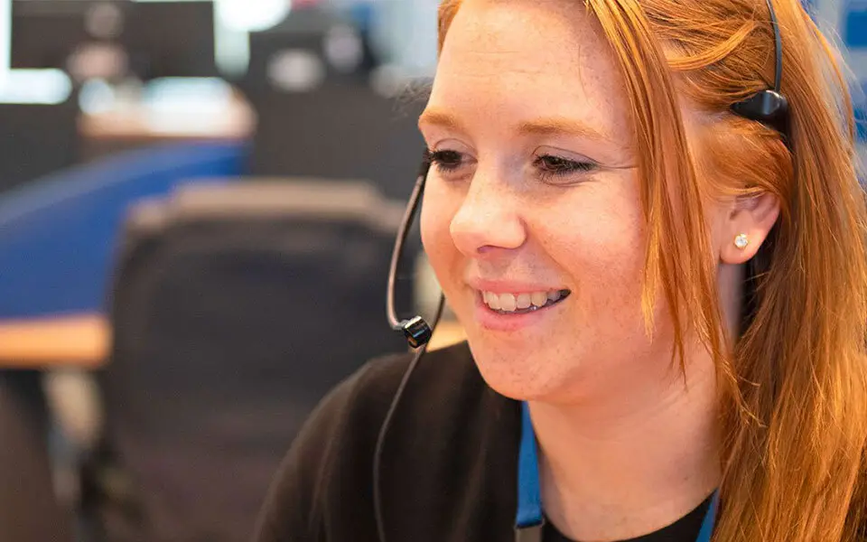 customer support talking